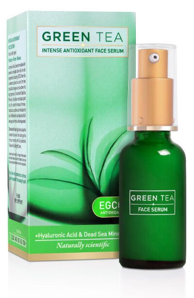 EDOM GREEN TEA Intensyvus antioksidacinis serumas veidui 30 ml.