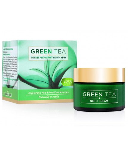 EDOM GREEN TEA Intensyvus antioksidacinis dieninis kremas veidui. 50 ml.